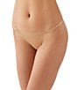 Wacoal b.tempt'd by Wacoal Spotlight G-String, Color:Chai - Image 3