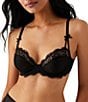 Color:Night - Image 1 - b.tempt'd By Wacoal Unlined Cut & Sewn Bow Strap Underwire Lace Bra