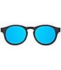 Babiators Baby/Little Boys Newborn-6+ Years Keyhole Cobalt Polarized Lenses Sunglasses, Color:Jet Black - Image 2