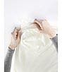 Baby Bjorn BABYBJORN Organic Cotton Fitted Sheet for Baby Bjorn Travel Crib, Color:Natural White - Image 3