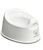 Color:White/Gray - Image 1 - Smart Potty Training Potty Chair