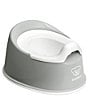Color:Gray/White - Image 1 - Smart Potty Training Potty Chair
