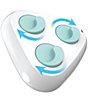 Color:White - Image 2 - Baby Soothe Massager
