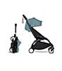 Color:Black/Aqua - Image 5 - Babyzen™ YOYO Ultra-Lightweight 6 Months+ Stroller