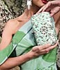 Badgley Mischka Beaded Minaudiere Clutch, Color:Light Mint Green - Image 5
