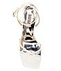 Color:White Leather - Image 5 - Callie Strappy Leather Dress Sandals