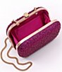 Badgley Mischka Celest Crystal Mini Minaudiere Clutch - Image 2