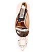 Color:Rose Satin - Image 5 - Cher Satin Brooch Embellished Stiletto Pumps