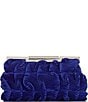 Badgley Mischka Chloe Mini Pleated Satin Pouch Clutch,All Products : American Fashion Style Bags On Sale