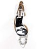 Color:White Satin - Image 5 - Fabia Satin Rhinestone Pearl Buckle Detail Dress Pumps