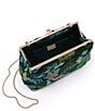 Badgley Mischka Floral Embroidered Sequin Pouch - Image 2