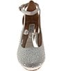 Color:Silver - Image 4 - Girls#double; Aurora Rhinestone Embellished Dress Pumps (Youth)