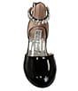 Color:Black - Image 4 - Girls' Felicia Patent Leather Pumps (Toddler)