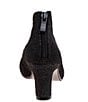 Color:Black - Image 2 - Girls' Trudy Glitter Ankle Strap Zip Dress Pumps (Youth)