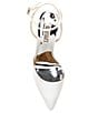 Color:White Satin - Image 5 - Indie Satin Pearl Heel Pumps