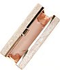 Badgley Mischka Jewel by Badgley Mischka Mila Allover Crystal Box Clutch, Color:Rose Gold - Image 3