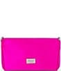 Color:Neon Pink - Image 2 - Jewel Badgley Mischka Talia Clutch