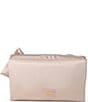 Badgley Mischka Jewel by Badgley Mischka Delilah Satin Tie Bow Clutch, Color:Champagne - Image 2