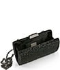 Color:Black - Image 3 - Jewel Badgley Mischka Kaylee Crystal Minaudiere Clutch