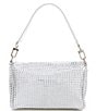 Color:Silver - Image 2 - Jewel Badgley Mischka Lux Crystal Envelope Shoulder Bag