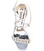 Color:Whisper Blue - Image 5 - Nala Rhinestone Ankle Strap Dress Sandals