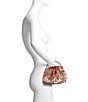 Badgley Mischka Noa Sequin Crystal Handle Pouch Clutch - Image 4