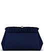 Badgley Mischka Olivia Jewel Ruffle Top Pouch - Image 1