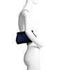 Badgley Mischka Olivia Jewel Ruffle Top Pouch - Image 4