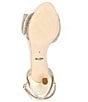 Color:Ivory - Image 6 - Remi Crystal Embellished Ruffle Bow Dress Sandals