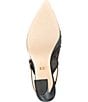 Badgley Mischka Rhylee Rhinestone Embellished Mesh Platform Slingback Pumps - Image 6