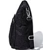 Baggallini Black Cheetah Modern Pocket Crossbody Bag, Color:Black Cheetah Emboss - Image 4