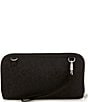 Baggallini Black Cheetah RFID Phone Wallet Crossbody Bag, Color:Black Cheetah Emboss - Image 2