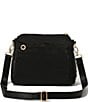 Baggallini Calais Black Crossbody Bag, Color:Black with Gold Hardware - Image 2