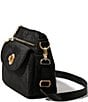 Baggallini Calais Black Crossbody Bag, Color:Black with Gold Hardware - Image 4