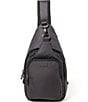 Baggallini Central Park Gunmetal Hardware Sling Bag, Color:Black Puff - Image 1