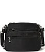 Baggallini Marais Twill Gunmetal Hardware Crossbody Bag, Color:Black Twill - Image 1