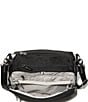 Baggallini Marais Twill Gunmetal Hardware Crossbody Bag, Color:Black Twill - Image 4