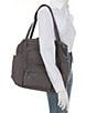 Baggallini Nolita Twill Convertible Backpack, Color:Smoke Twill - Image 4