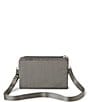 Color:Sterling Shimmer - Image 2 - Subway Nylon Small Crossbody Bag