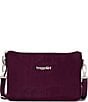 Baggallini The Only Mini Tote Solid Crossbody Bag, Color:Mulberry - Image 1