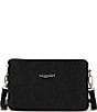 Baggallini The Only Mini Tote Solid Crossbody Bag, Color:Black - Image 1