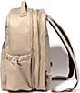 Baggallini Tribeca Expandable Laptop Silver Hardware Backpack, Color:Taupe Twill - Image 5