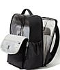 Baggallini Tribeca Expandable Twill Nylon Laptop Backpack, Color:Black Twill - Image 4