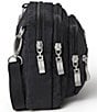 Baggallini Triple Zip Crossbody Bag, Color:Black - Image 5