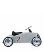 Color:Silver - Image 1 - Rider Vintage Race Numbered Ride-On Car