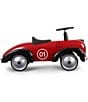 Color:Dark Red - Image 4 - Vintage Numbered Speedster Ride-On Car