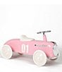 Color:Pink - Image 1 - Vintage Roadster Numbered Ride-On Car