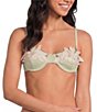 Bahia Maria Aura Laser Cut Flower Underwire Swim Top - Image 1