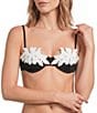 Bahia Maria Aura Laser Cut Underwire Swim Top & Solid Classic Moderate Coverage Hipster Swim Bottom - Image 4