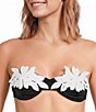 Bahia Maria Aura Laser Cut Underwire Swim Top & Solid Classic Moderate Coverage Hipster Swim Bottom - Image 4